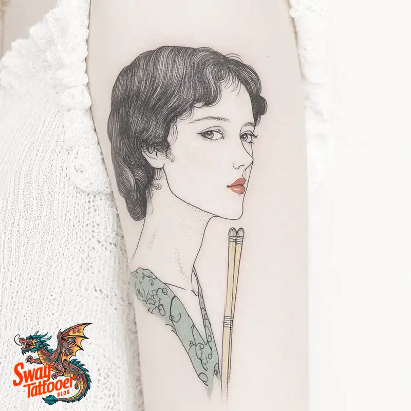 75 Matchstick tattoo Design Ideas, Meaning & Symbolism 6 Matchstick tattoo