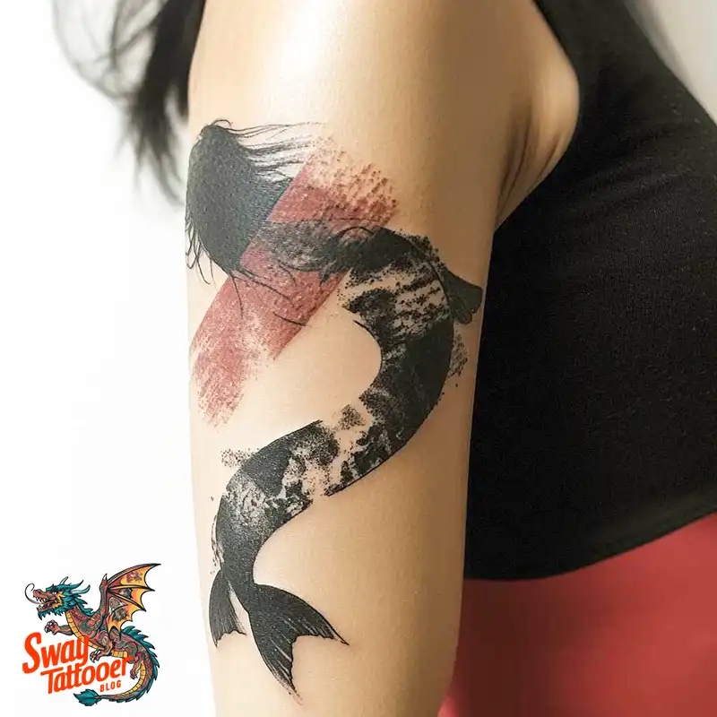 100 Mermaid Tattoo Designs: Ocean-Inspired Ink Magic 36 Mermaid tattoo
