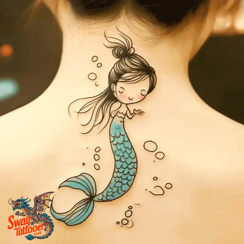 100 Mermaid Tattoo Designs: Ocean-Inspired Ink Magic 5 Mermaid tattoo