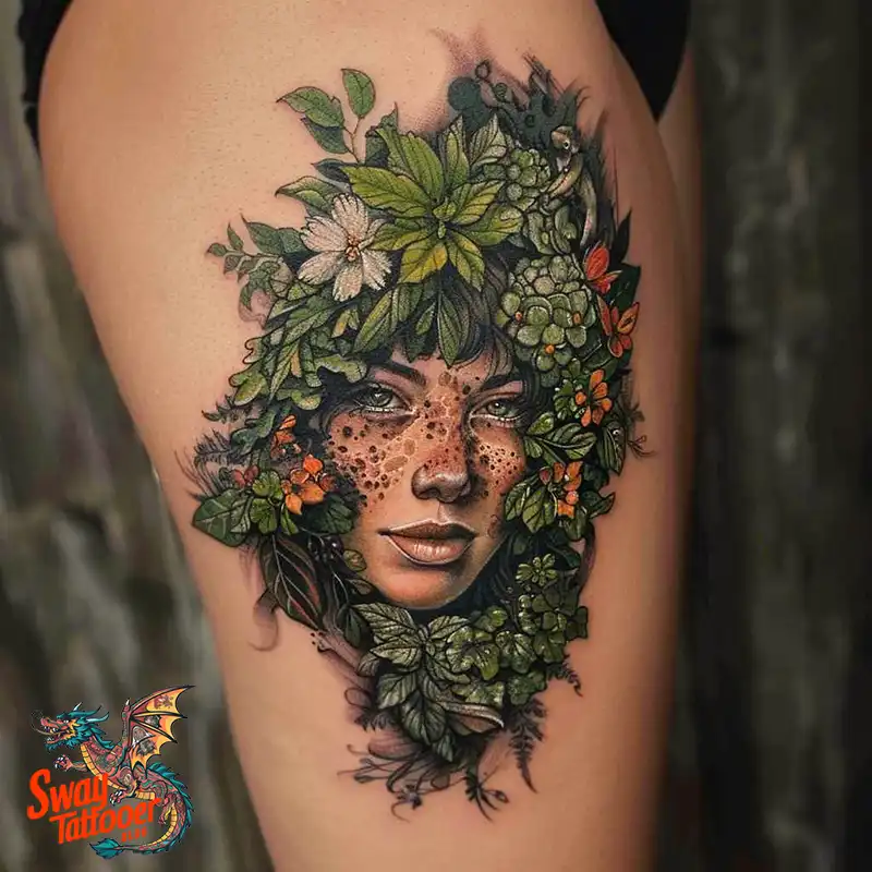100 Mother Nature Tattoo Designs: Symbolism & Styles 103 Mother nature tattoo