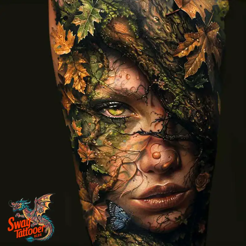 100 Mother Nature Tattoo Designs: Symbolism & Styles 93 Mother nature tattoo