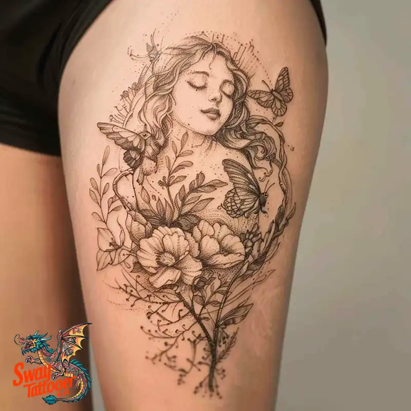 100 Mother Nature Tattoo Designs: Symbolism & Styles 86 Mother nature tattoo