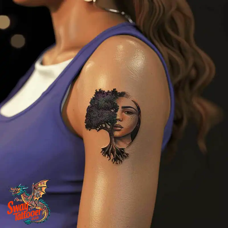 100 Mother Nature Tattoo Designs: Symbolism & Styles 70 Mother nature tattoo