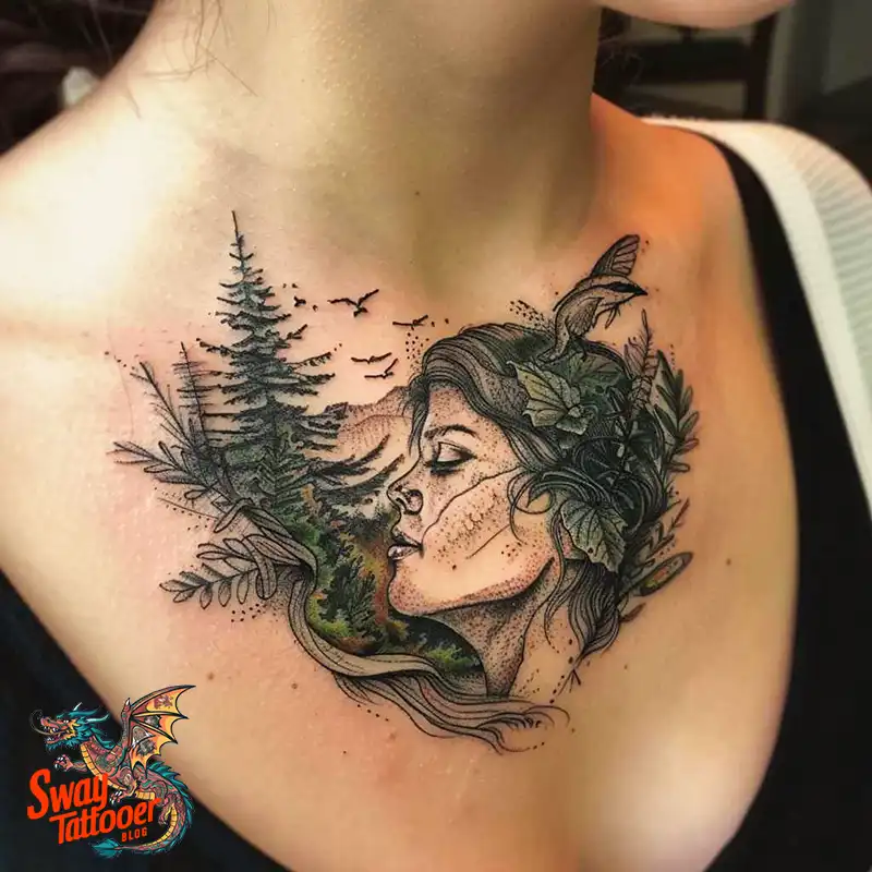 100 Mother Nature Tattoo Designs: Symbolism & Styles 100 Mother nature tattoo