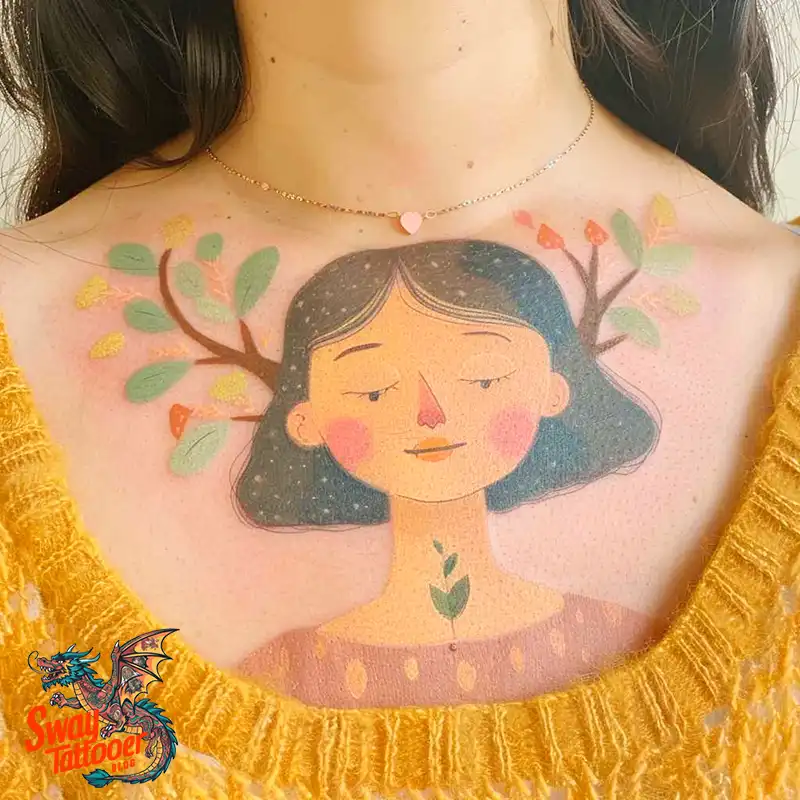 100 Mother Nature Tattoo Designs: Symbolism & Styles 65 Mother nature tattoo