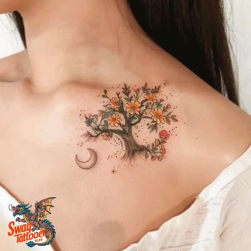 100 Mother Nature Tattoo Designs: Symbolism & Styles 66 Mother nature tattoo
