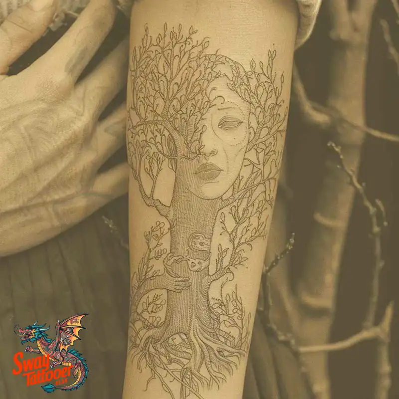 100 Mother Nature Tattoo Designs: Symbolism & Styles 10 Mother nature tattoo
