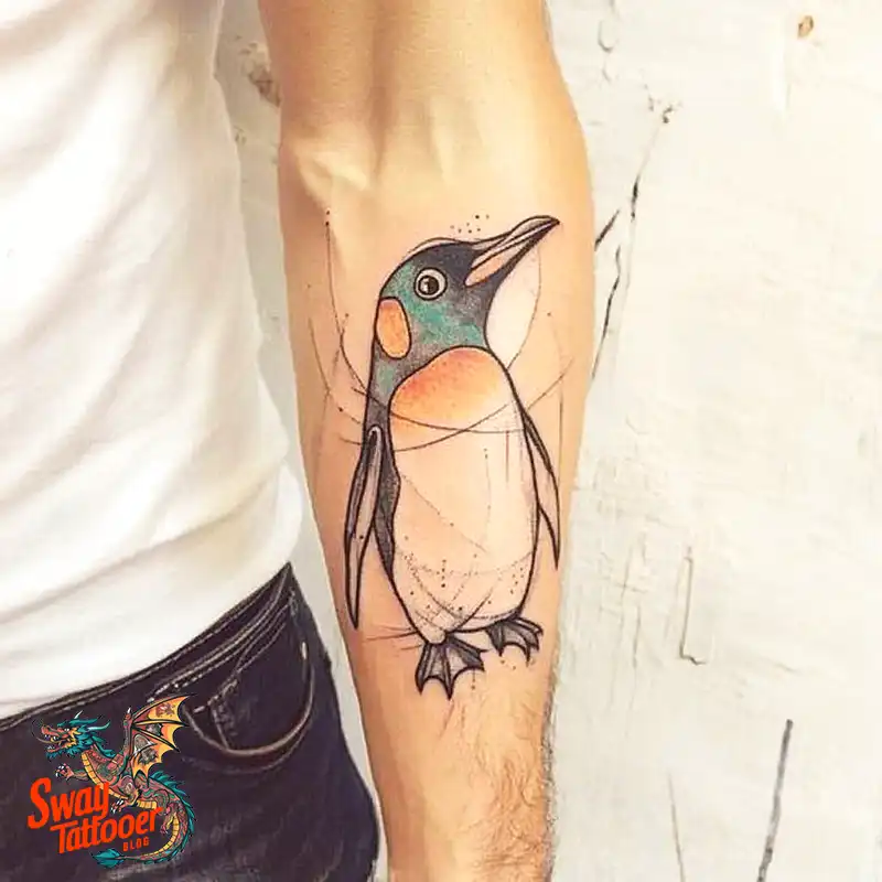 100 Penguin Tattoo Design Ideas: Celebrate Cool Creatures 92 Penguin Tattoo
