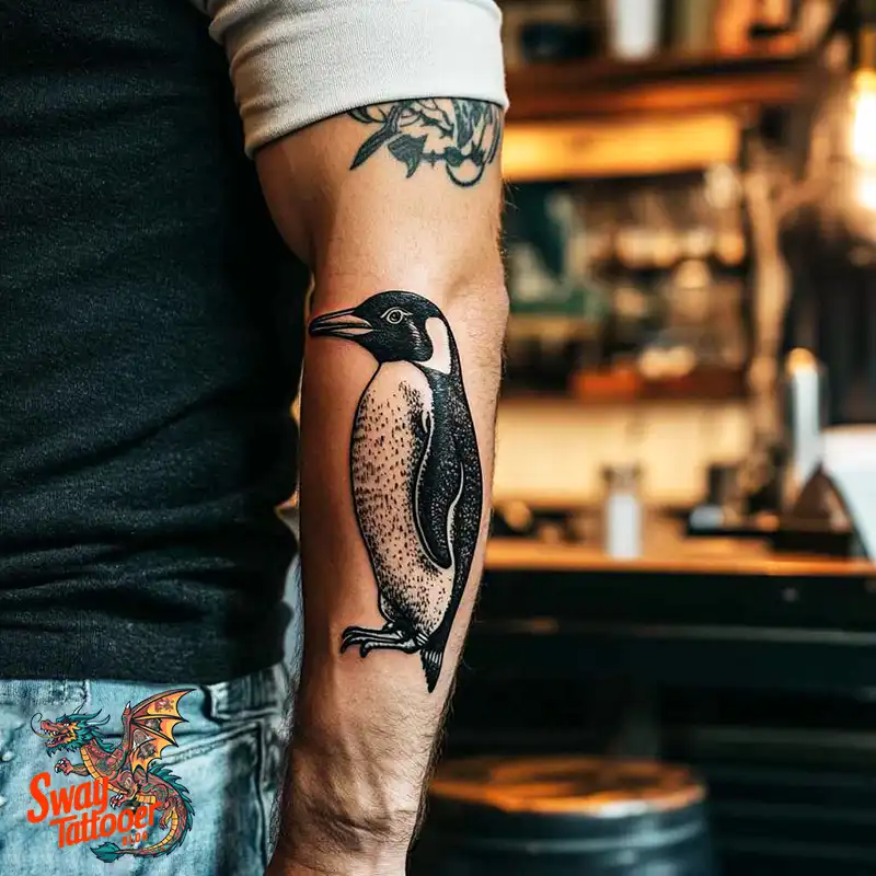 100 Penguin Tattoo Design Ideas: Celebrate Cool Creatures 91 Penguin Tattoo