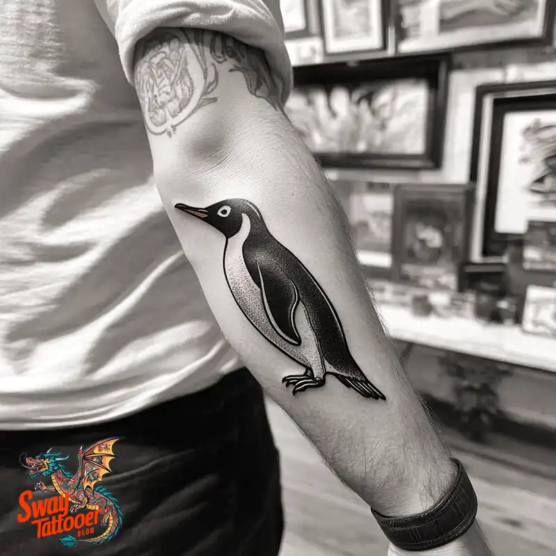 100 Penguin Tattoo Design Ideas: Celebrate Cool Creatures 90 Penguin Tattoo