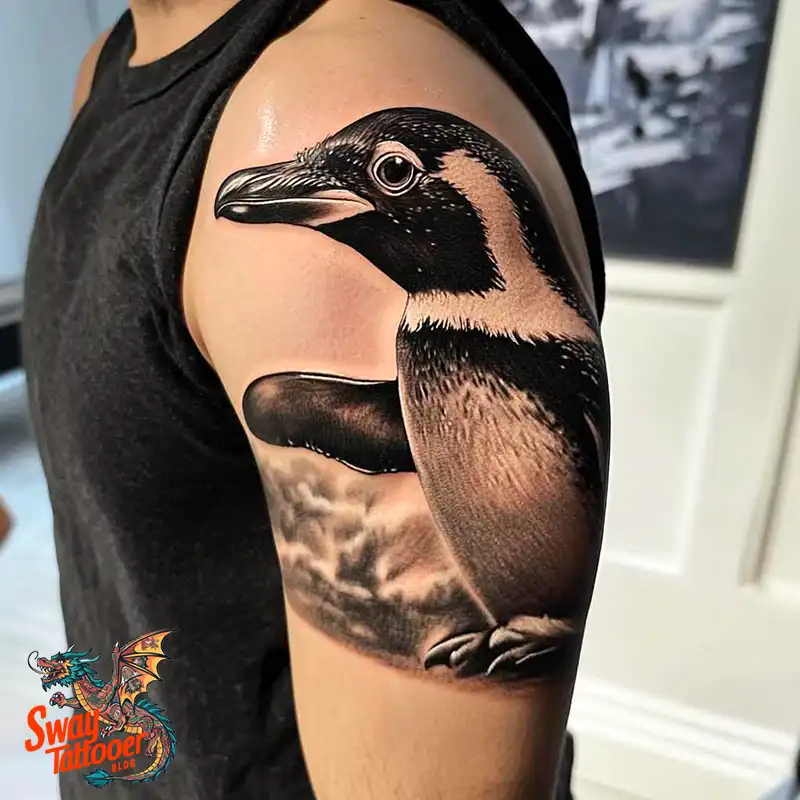 100 Penguin Tattoo Design Ideas: Celebrate Cool Creatures 88 Penguin Tattoo