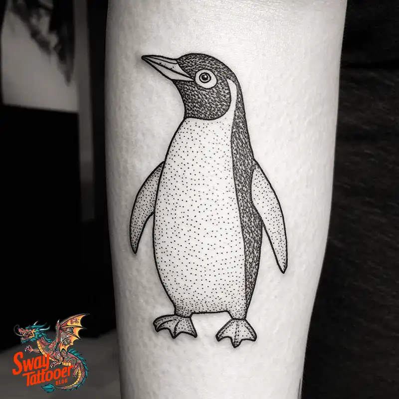 100 Penguin Tattoo Design Ideas: Celebrate Cool Creatures 87 Penguin Tattoo