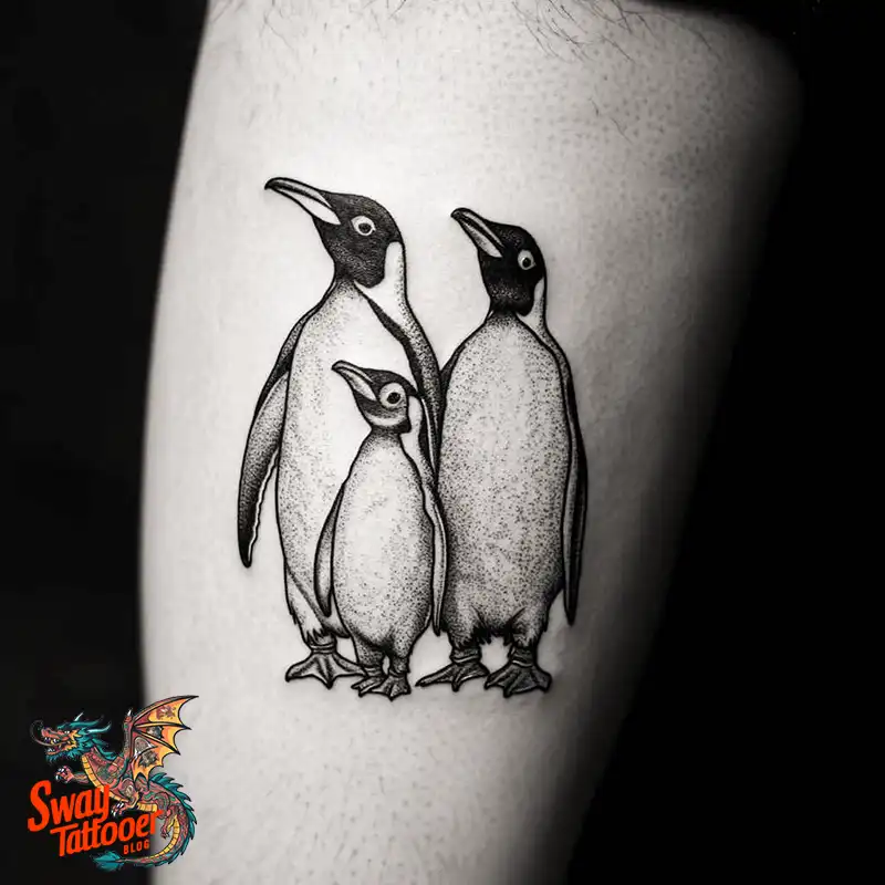 100 Penguin Tattoo Design Ideas: Celebrate Cool Creatures 85 Penguin Tattoo