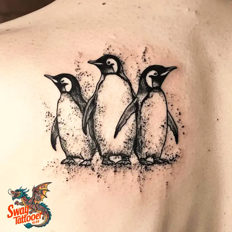 100 Penguin Tattoo Design Ideas: Celebrate Cool Creatures 84 Penguin Tattoo