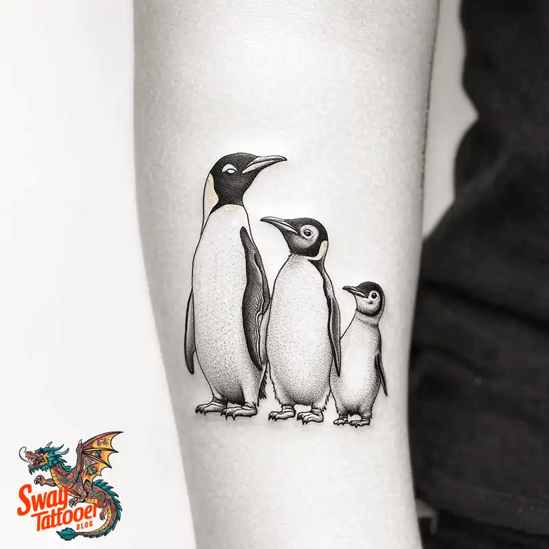 100 Penguin Tattoo Design Ideas: Celebrate Cool Creatures 83 Penguin Tattoo