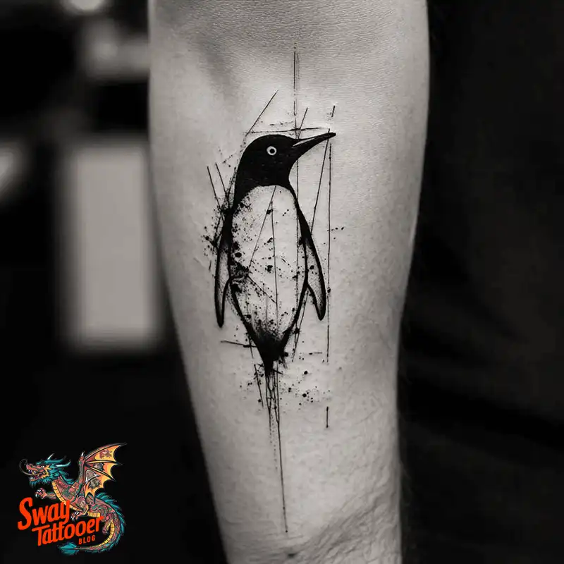 100 Penguin Tattoo Design Ideas: Celebrate Cool Creatures 79 Penguin Tattoo