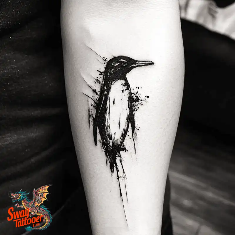 100 Penguin Tattoo Design Ideas: Celebrate Cool Creatures 78 Penguin Tattoo