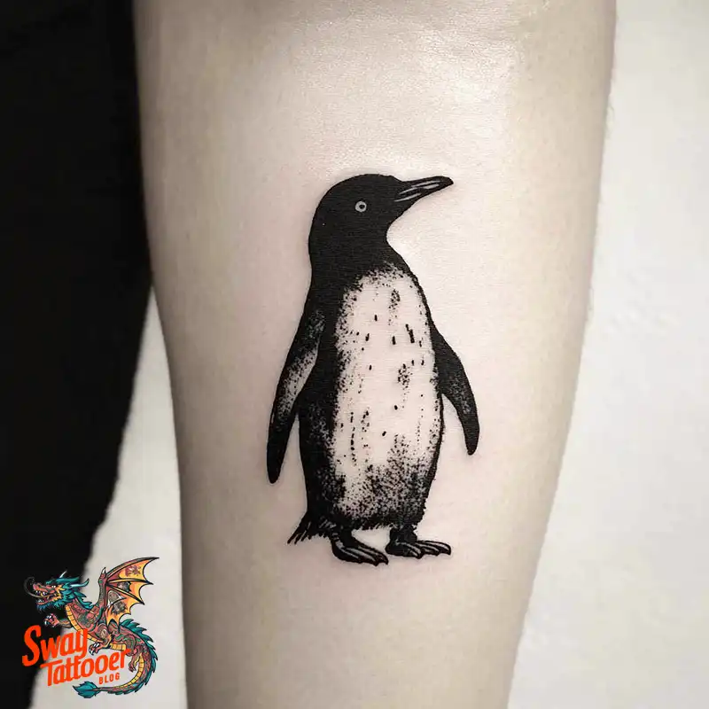 100 Penguin Tattoo Design Ideas: Celebrate Cool Creatures 76 Penguin Tattoo
