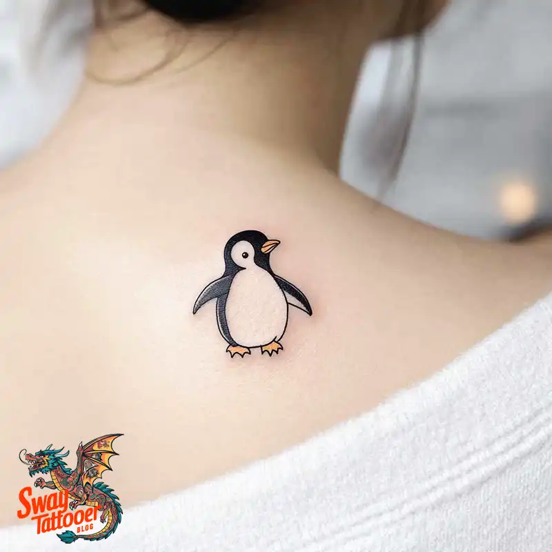 100 Penguin Tattoo Design Ideas: Celebrate Cool Creatures 64 Penguin Tattoo