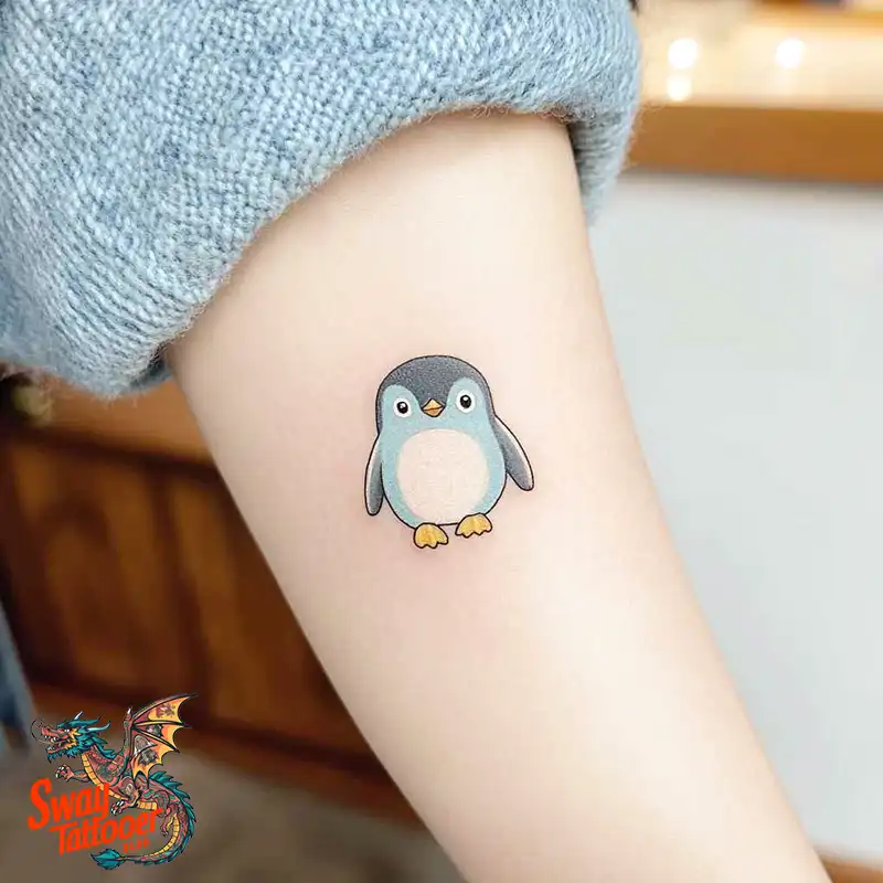 100 Penguin Tattoo Design Ideas: Celebrate Cool Creatures 70 Penguin Tattoo