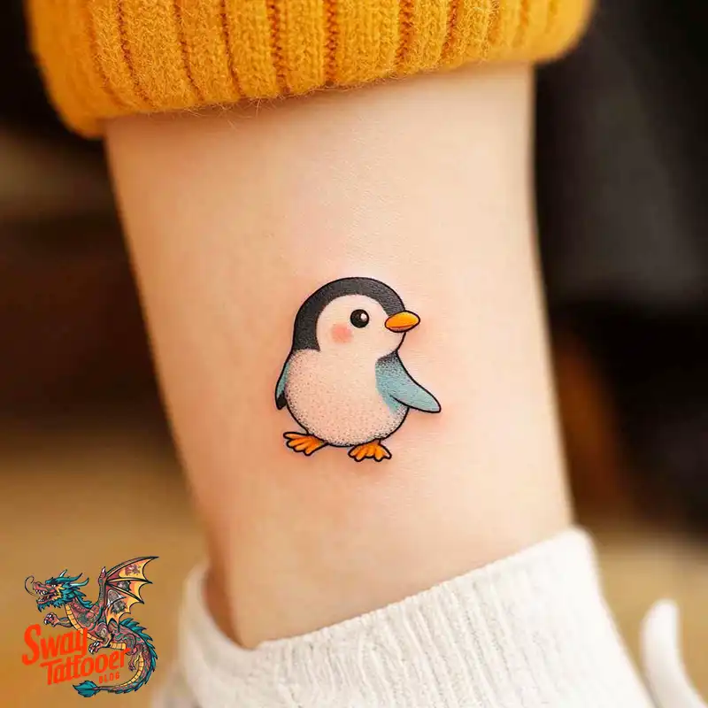 100 Penguin Tattoo Design Ideas: Celebrate Cool Creatures 69 Penguin Tattoo