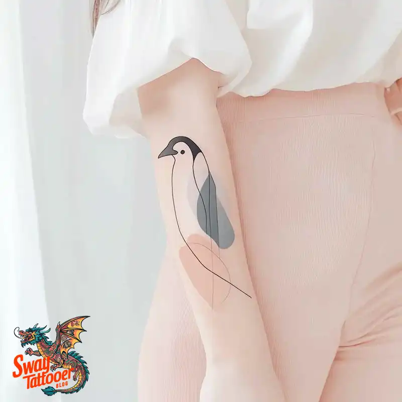 100 Penguin Tattoo Design Ideas: Celebrate Cool Creatures 60 Penguin Tattoo