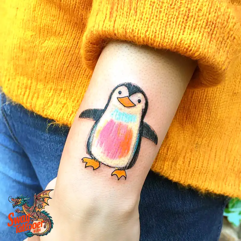 100 Penguin Tattoo Design Ideas: Celebrate Cool Creatures 56 Penguin Tattoo