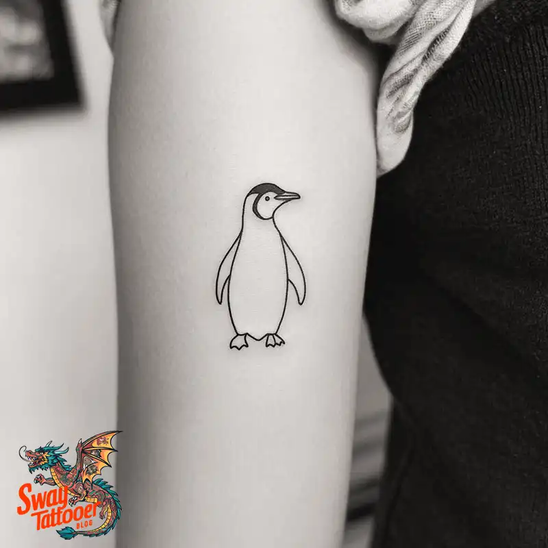 100 Penguin Tattoo Design Ideas: Celebrate Cool Creatures 55 Penguin Tattoo