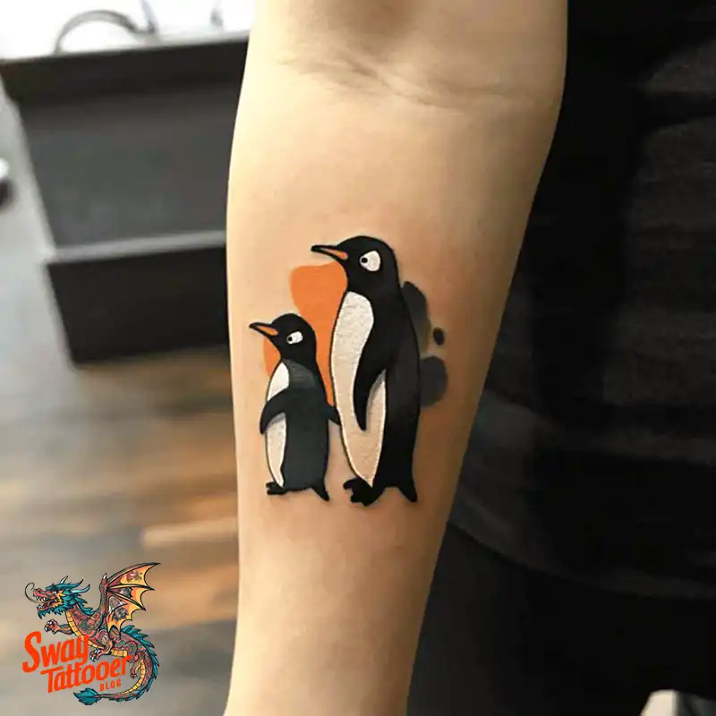 100 Penguin Tattoo Design Ideas: Celebrate Cool Creatures 50 Penguin Tattoo