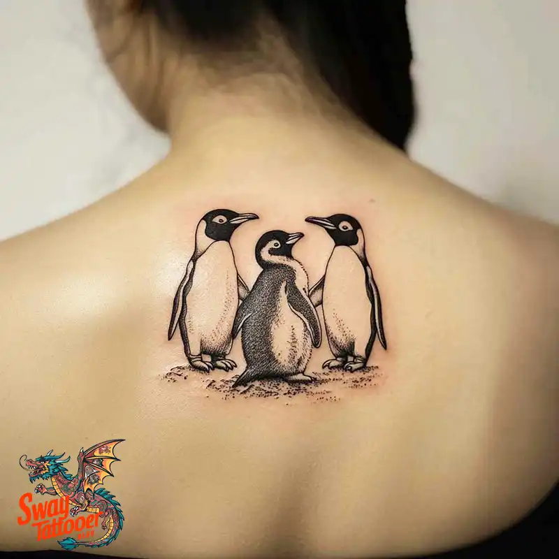 100 Penguin Tattoo Design Ideas: Celebrate Cool Creatures 43 Penguin Tattoo