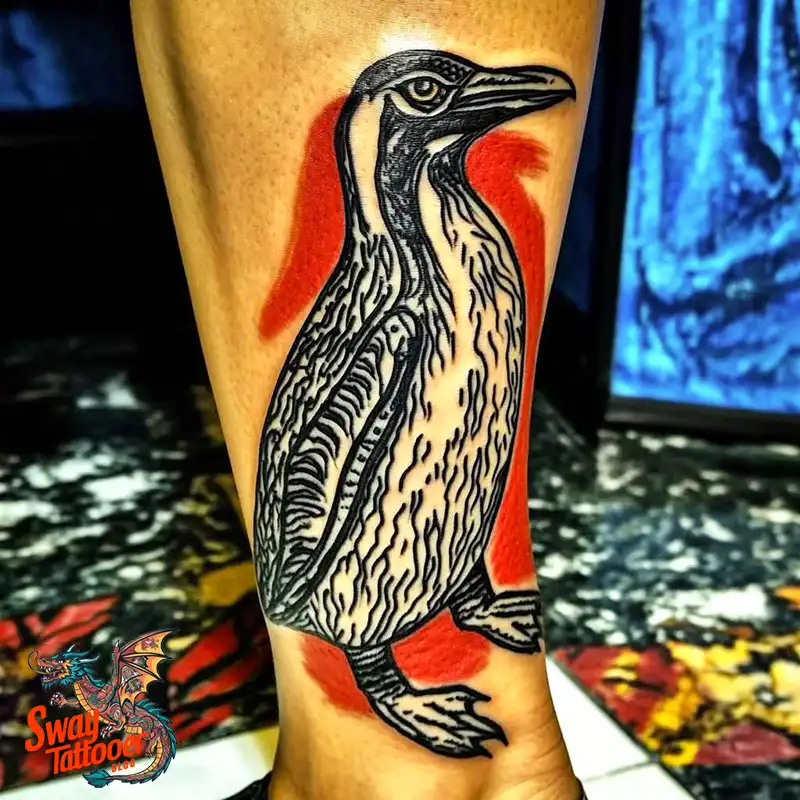 100 Penguin Tattoo Design Ideas: Celebrate Cool Creatures 46 Penguin Tattoo