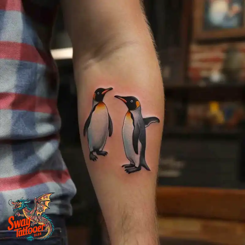 100 Penguin Tattoo Design Ideas: Celebrate Cool Creatures 96 Penguin Tattoo