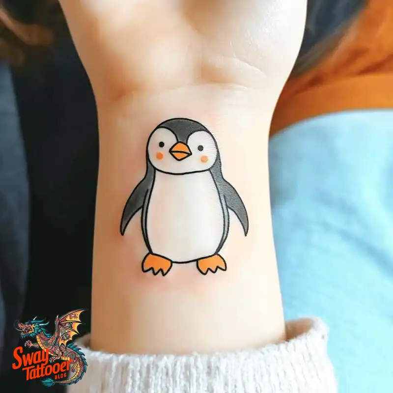 100 Penguin Tattoo Design Ideas: Celebrate Cool Creatures 29 Penguin Tattoo