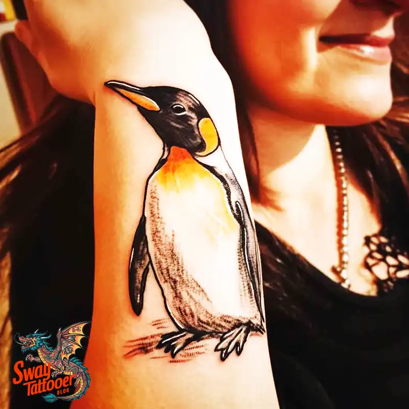 100 Penguin Tattoo Design Ideas: Celebrate Cool Creatures 27 Penguin Tattoo