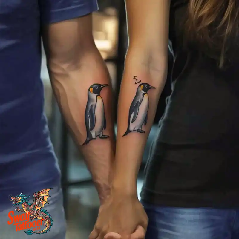 100 Penguin Tattoo Design Ideas: Celebrate Cool Creatures 94 Penguin Tattoo