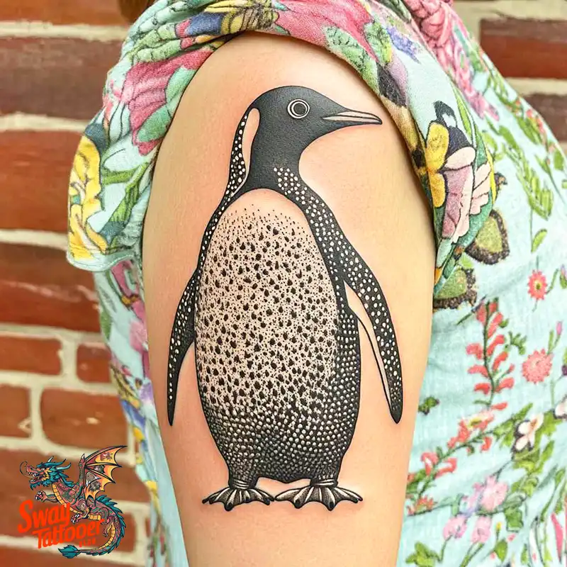 100 Penguin Tattoo Design Ideas: Celebrate Cool Creatures 19 Penguin Tattoo