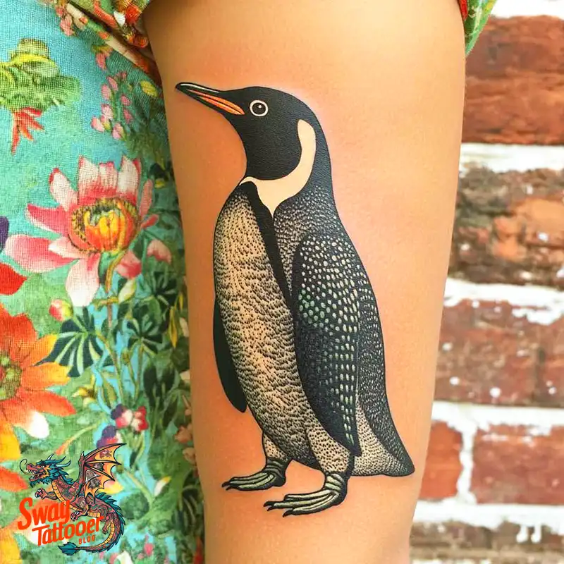 100 Penguin Tattoo Design Ideas: Celebrate Cool Creatures 18 Penguin Tattoo