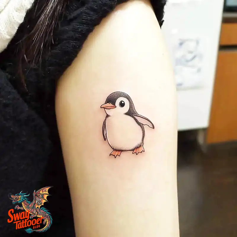 100 Penguin Tattoo Design Ideas: Celebrate Cool Creatures 14 Penguin Tattoo
