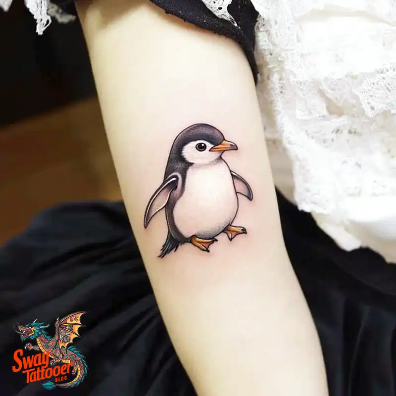 100 Penguin Tattoo Design Ideas: Celebrate Cool Creatures 13 Penguin Tattoo