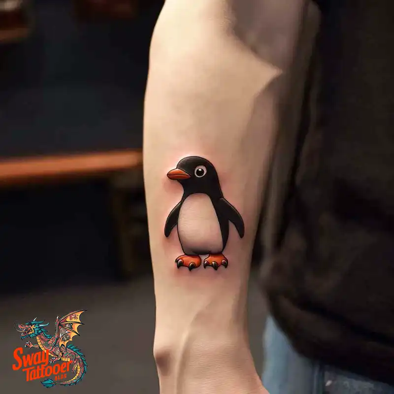100 Penguin Tattoo Design Ideas: Celebrate Cool Creatures 93 Penguin Tattoo