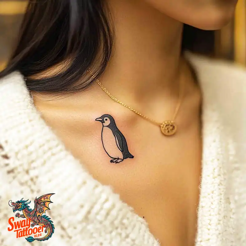 100 Penguin Tattoo Design Ideas: Celebrate Cool Creatures 9 Penguin Tattoo