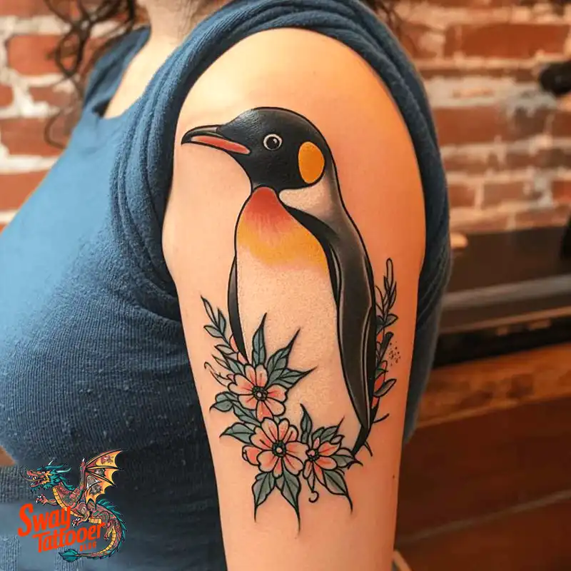 100 Penguin Tattoo Design Ideas: Celebrate Cool Creatures 3 Penguin Tattoo