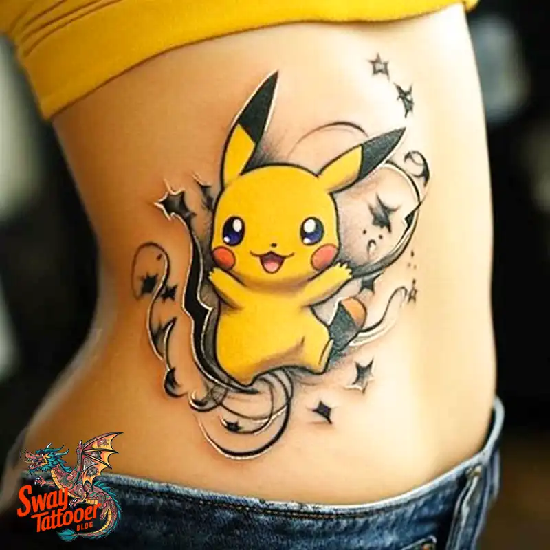 80+ Pikachu Tattoo Design Ideas: All about the Ink Art 70 Pikachu tattoo