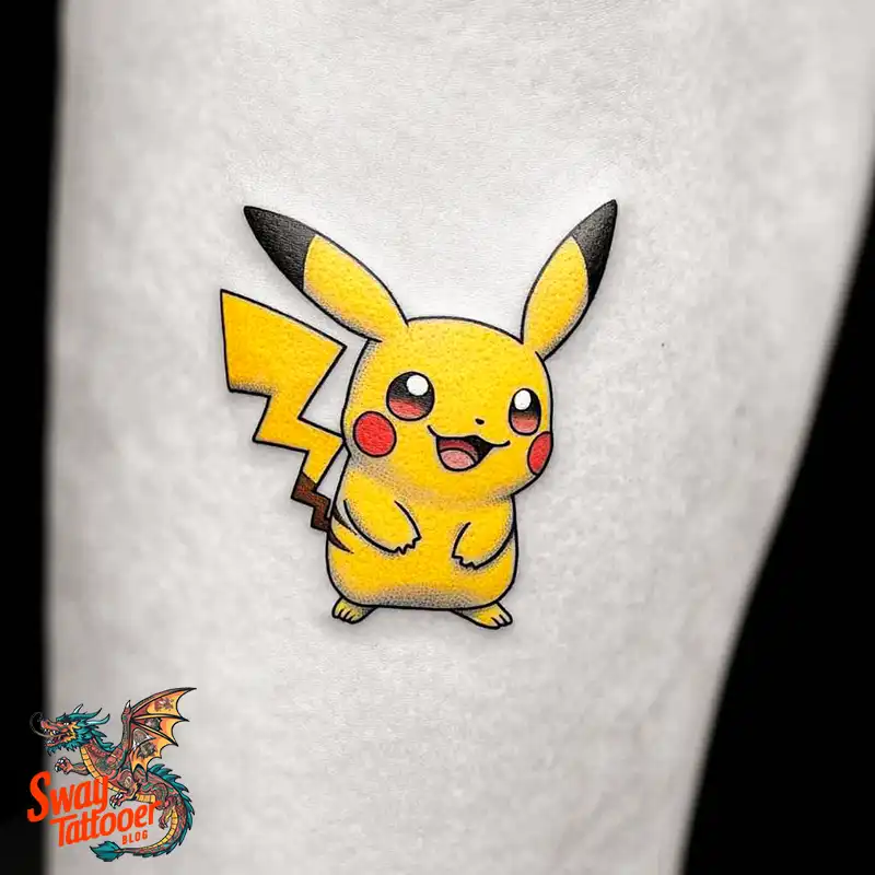 80+ Pikachu Tattoo Design Ideas: All about the Ink Art 65 Pikachu tattoo