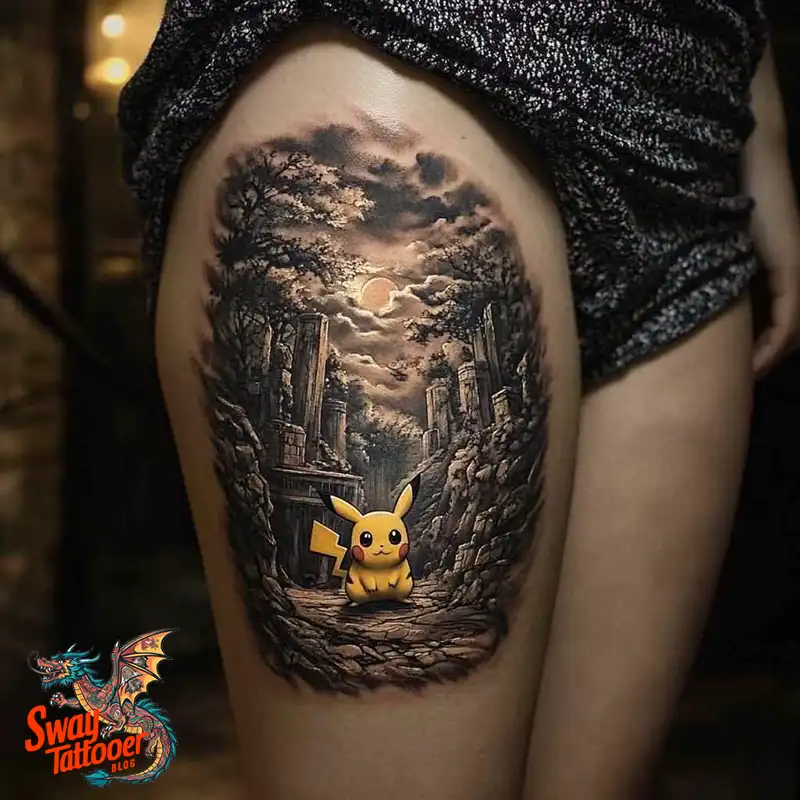 80+ Pikachu Tattoo Design Ideas: All about the Ink Art 60 Pikachu tattoo