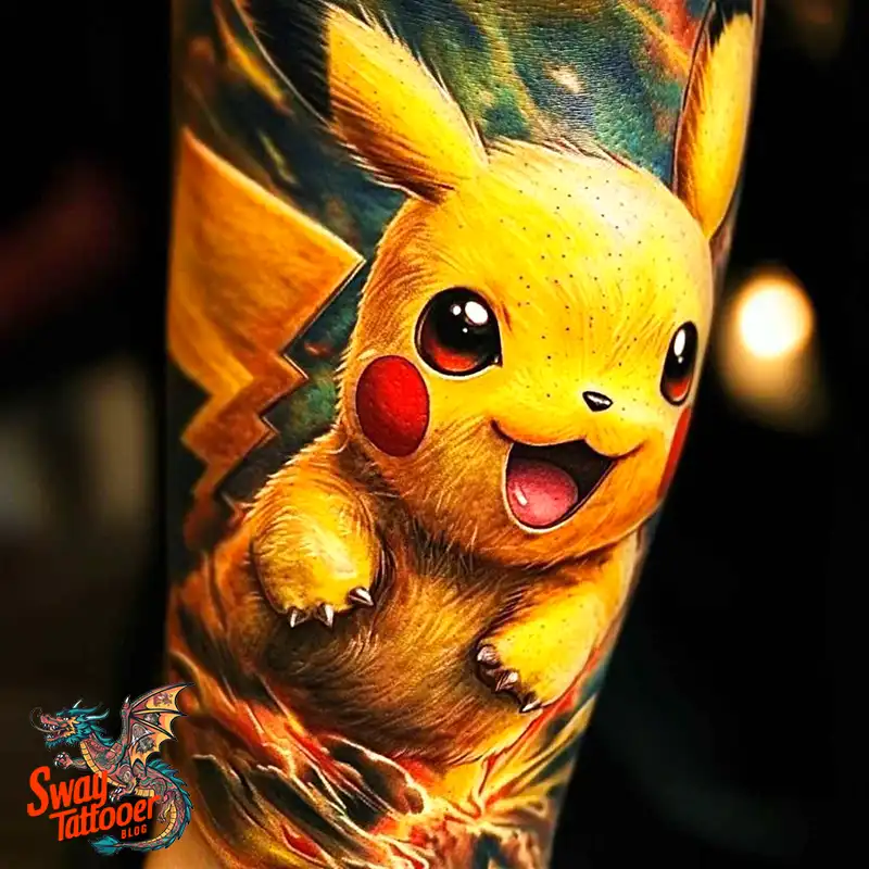 80+ Pikachu Tattoo Design Ideas: All about the Ink Art 57 Pikachu tattoo
