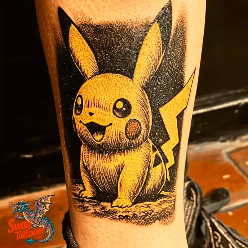 80+ Pikachu Tattoo Design Ideas: All about the Ink Art 45 Pikachu tattoo