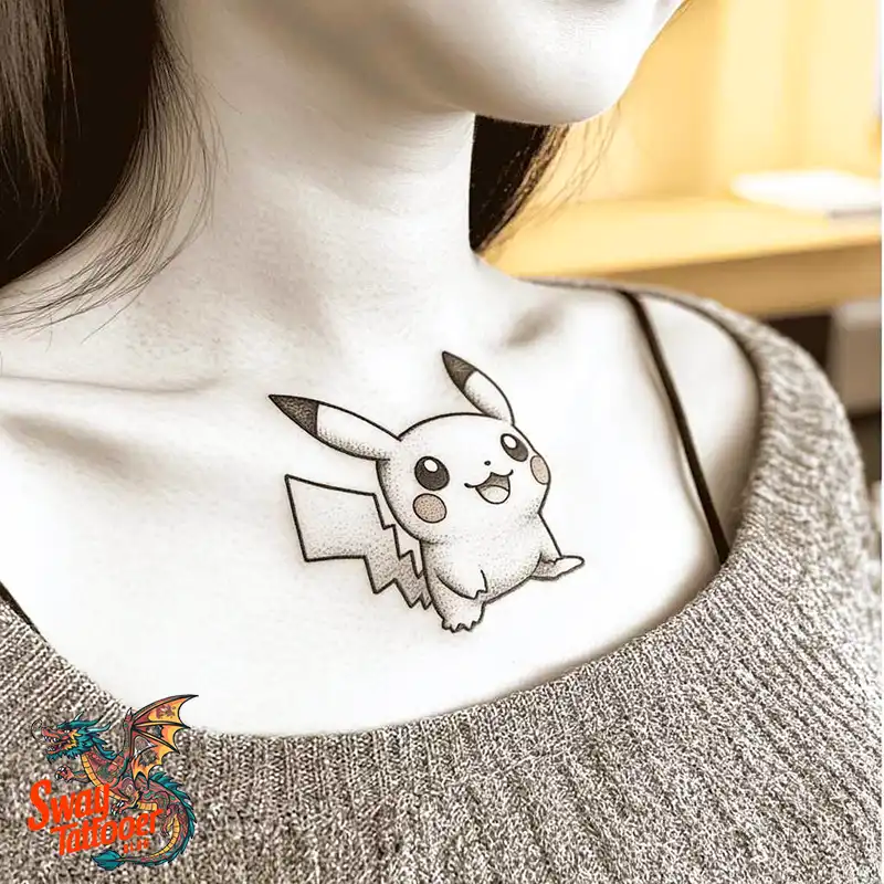 80+ Pikachu Tattoo Design Ideas: All about the Ink Art 42 Pikachu tattoo