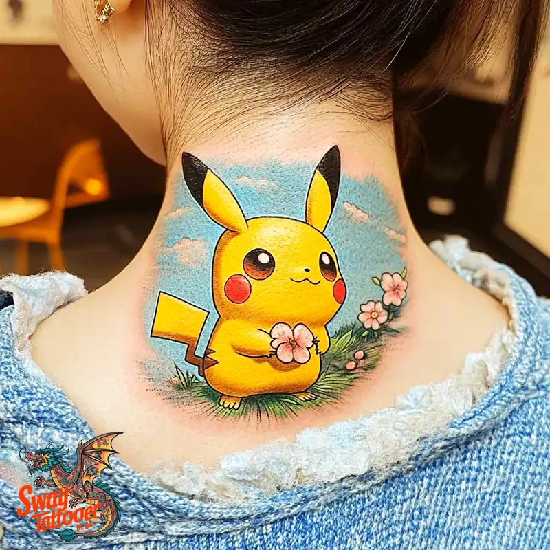 80+ Pikachu Tattoo Design Ideas: All about the Ink Art 38 Pikachu tattoo