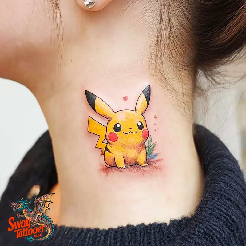 80+ Pikachu Tattoo Design Ideas: All about the Ink Art 35 Pikachu tattoo